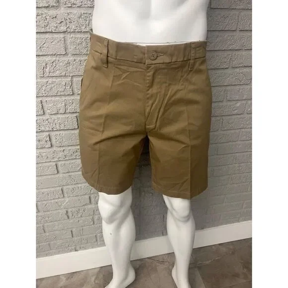 Dockers Supreme Flex Men Khaki Shorts Size 34 - Picture 2 of 9